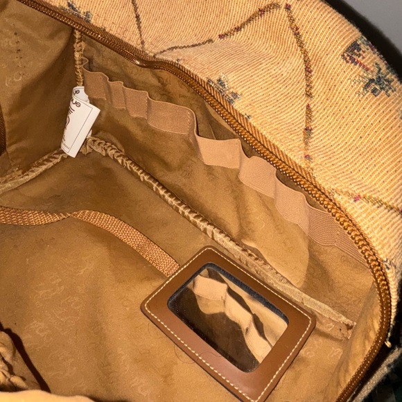 Chic Pegasus Tan Palm Tree Women's Travel Bag - Picture 14 of 15